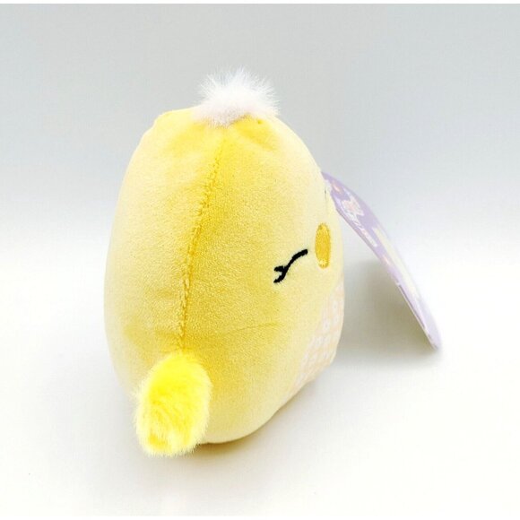 Squishmallows 5 inch Aimee the Chick Easter Plush Floral - Picture 2 of 5
